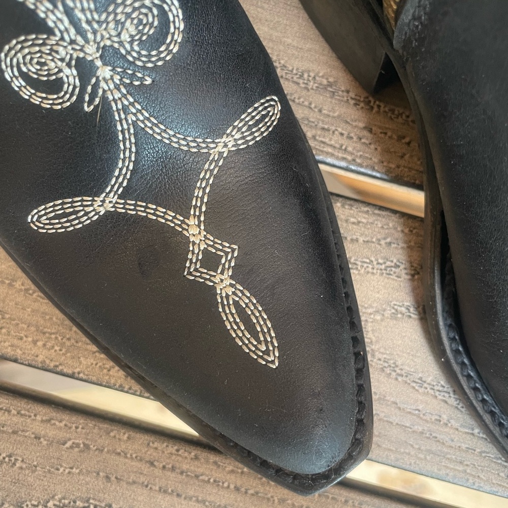 LIBERTY Black DALIA Zip ANKLE Boots BOOTIES 9 - Picture 9 of 14